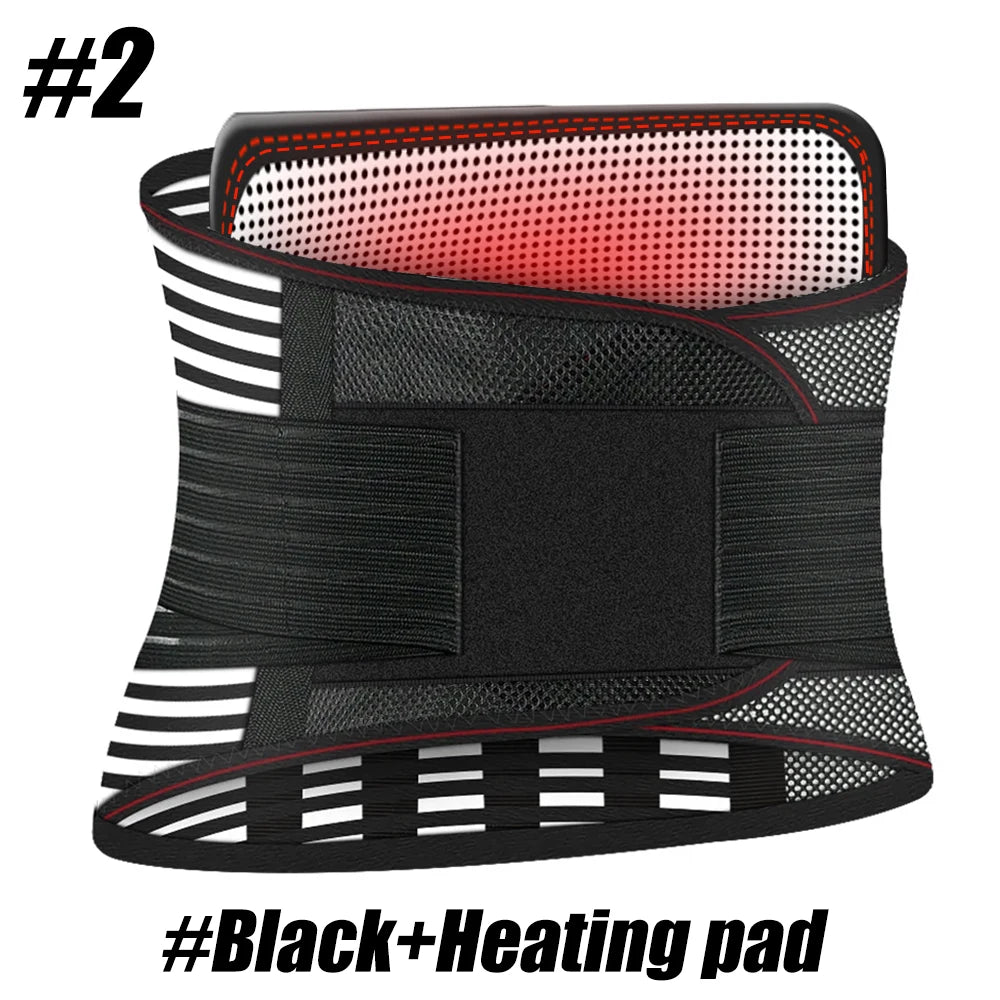 1Pcs Back Braces for Lower Back Pain Relief with 5 Stays, Breathable Back Support Belt for Work , Anti-Skid Lumbar Support Belt