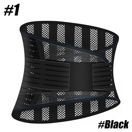 1Pcs Back Braces for Lower Back Pain Relief with 5 Stays, Breathable Back Support Belt for Work , Anti-Skid Lumbar Support Belt